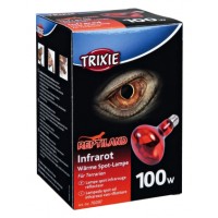 Інфрачервона лампа для тераріуму TRIXIE, 80 x 108 мм, 100 Вт